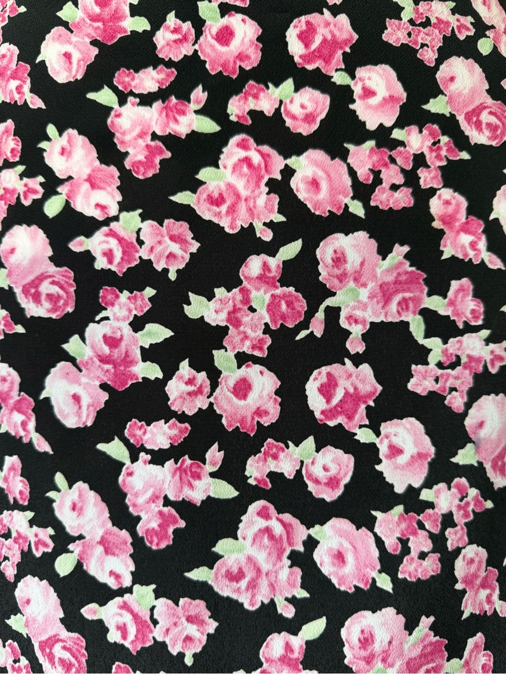 Vintage Y2K No Boundaries Floral Pink & Black Dress - Picture 4 of 5